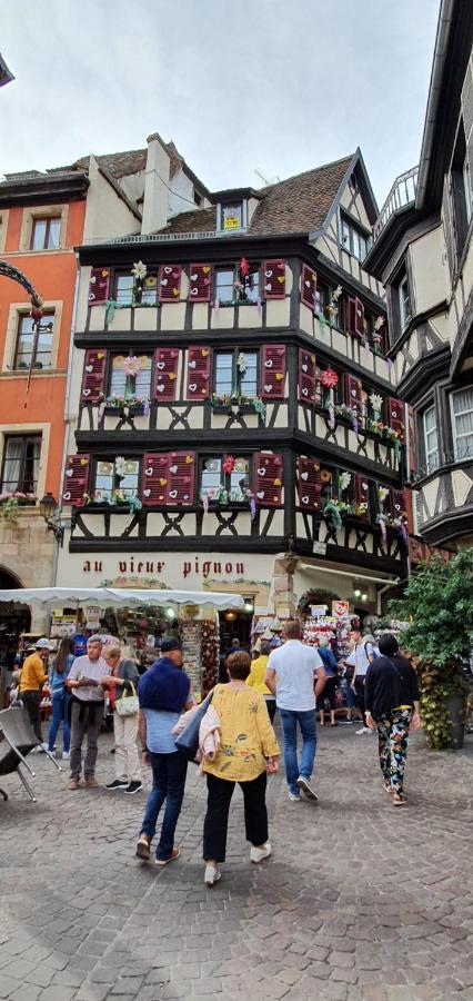 Le Red St Leon : Lit Queen Size * Wifi * Ideal Couple Кольмар Экстерьер фото